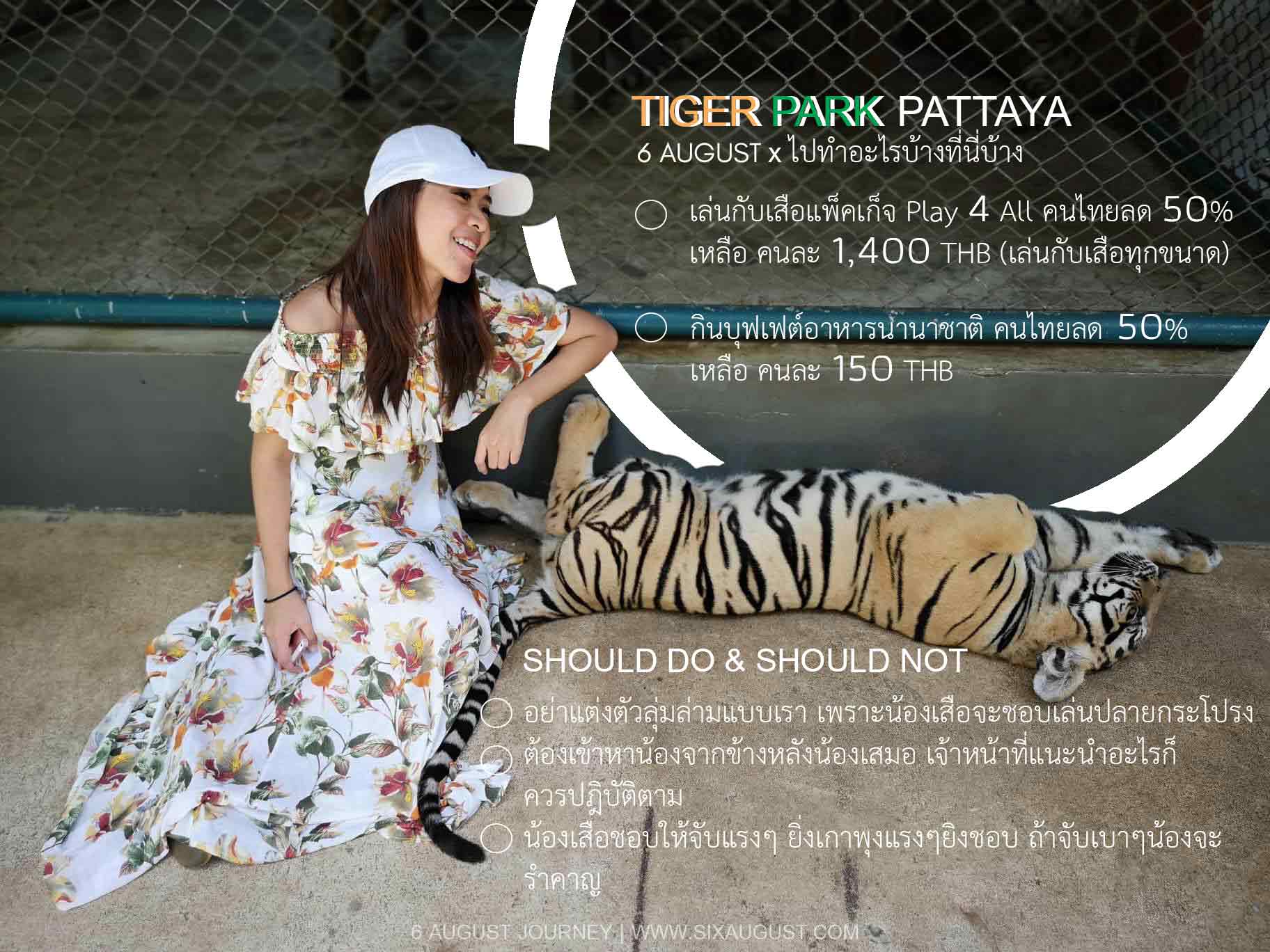 tiger park pattaya ราคา ที่เราใช้บริการ