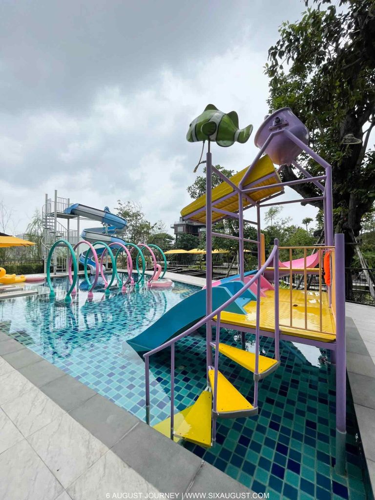 รีวิว La Miniera Pool Villas Pattaya สระเด็ก