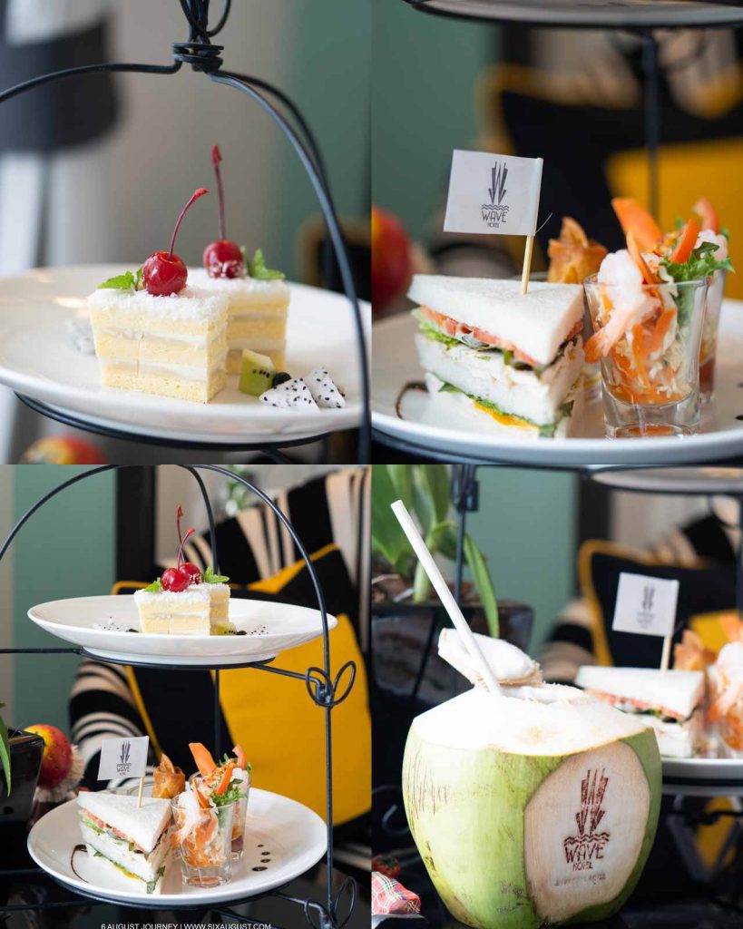 Wave Hotel Pattaya รีวิว afternoon tea