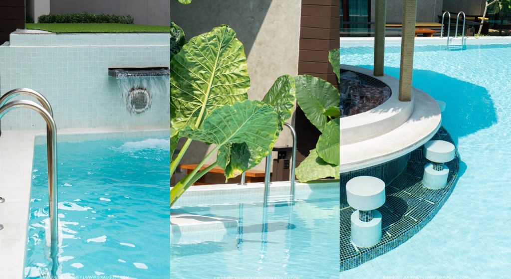 รีวิว La Miniera Pool Villas Pattaya สระว่ายน้ำ