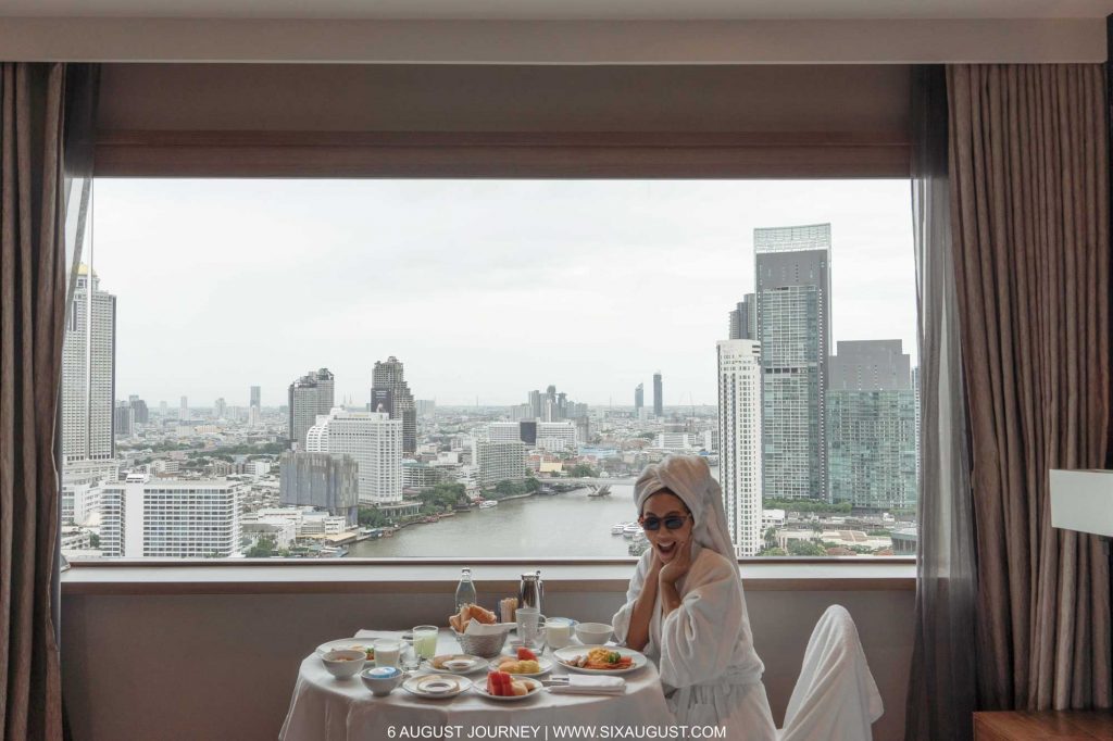 Millennium Hilton Bangkok รีวิว ห้องนอน