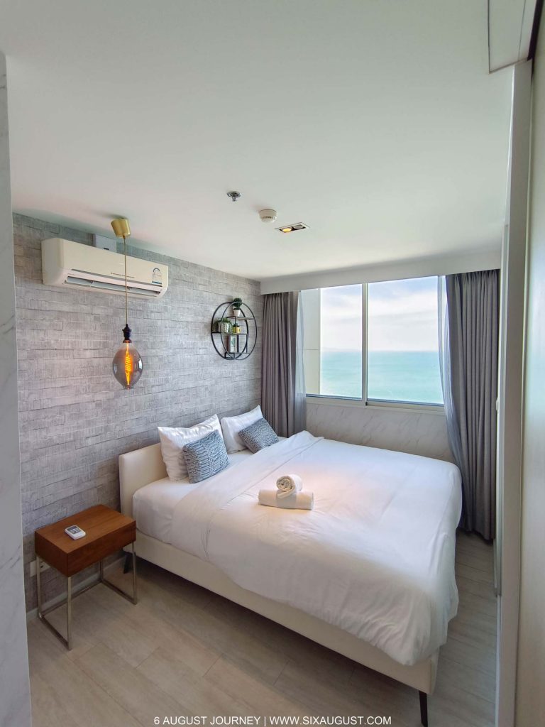 Veranda Residence Pattaya ห้องนอนเห็นทะเล