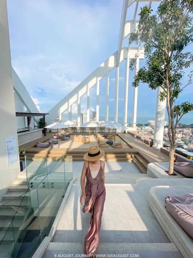 Arbour hotel and residence Pattaya รีวิว rooftop