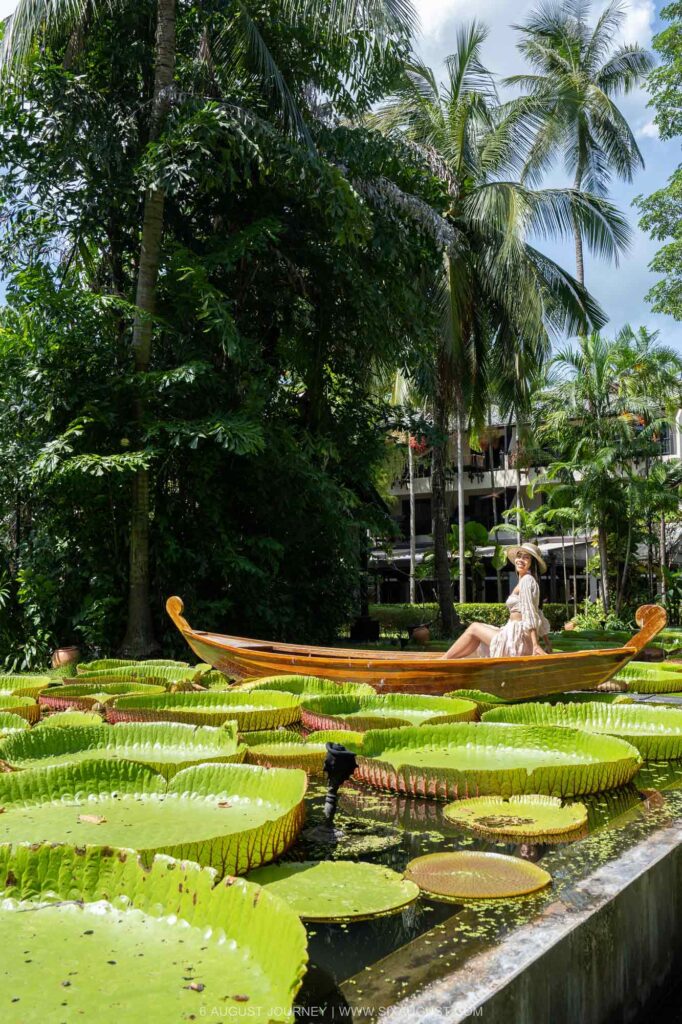 Anantara Bophut Koh Samui Resort รีวิว สระบัว